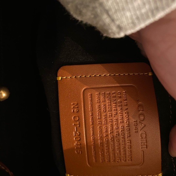 Coach patchwork outlaw satchel - Picture 7 of 9